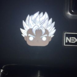 Ultra Instinct Goku Dragon Ball Z Reflective Magnet 