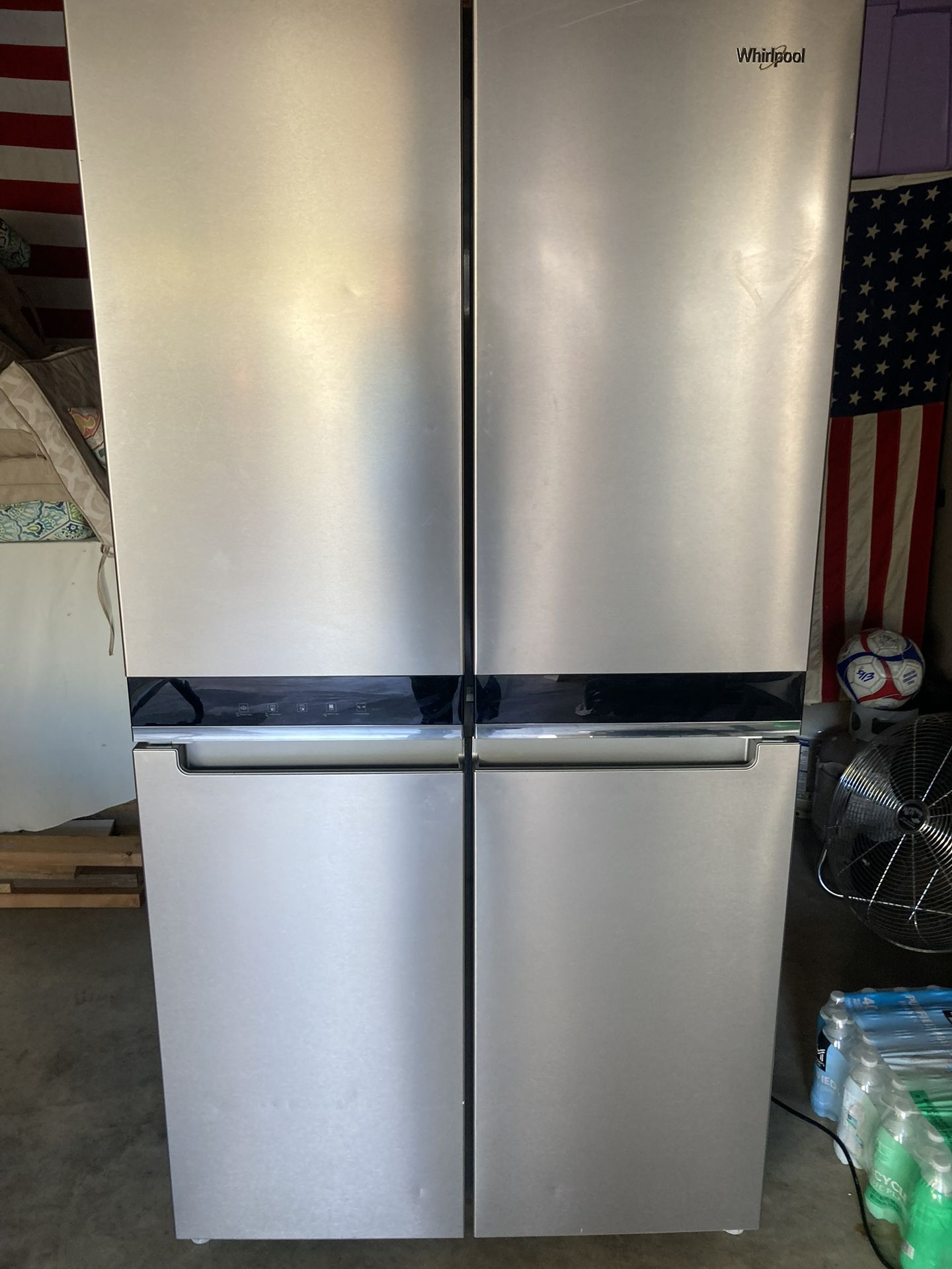 Whirlpool 36 Inch Fridge - LIKE NEW