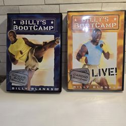 2 Billy's Boot Camp DVDs