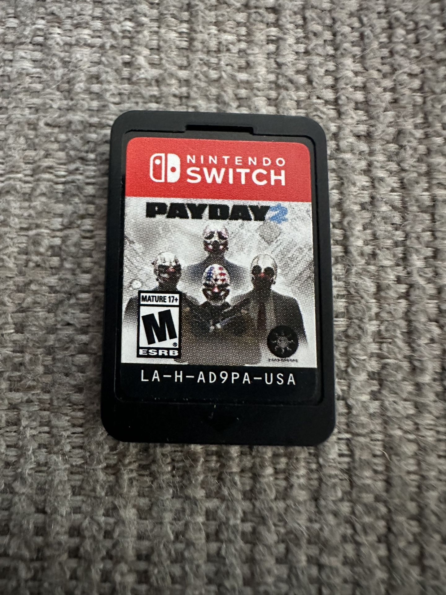 Payday 2 Nintendo Switch