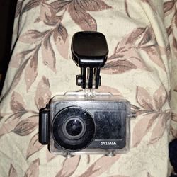 Vivitar 4k Sportcam With Waterproof Impactresistant Case And BodyClip 