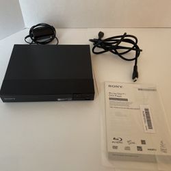 Sony BDP-S3700 Streaming Blu-Ray Disc Player with Wi-Fi, Bundled with Tmvel High Speed 4K/3D/Ethernet HDMI Cable + Remote Control
