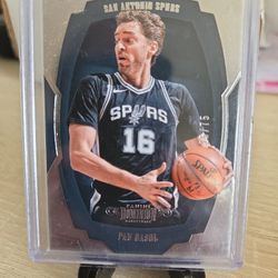 Spurs Pau Gasol  Parallel  Card 