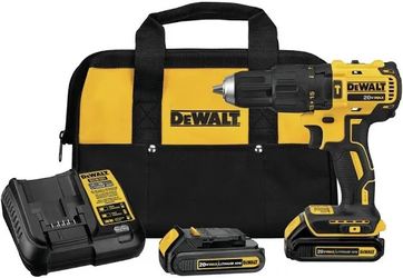 DeWalt DCD778C2 20V Max 1/2" Cordless Brushless Compact Hammer Drill/Driver Kit