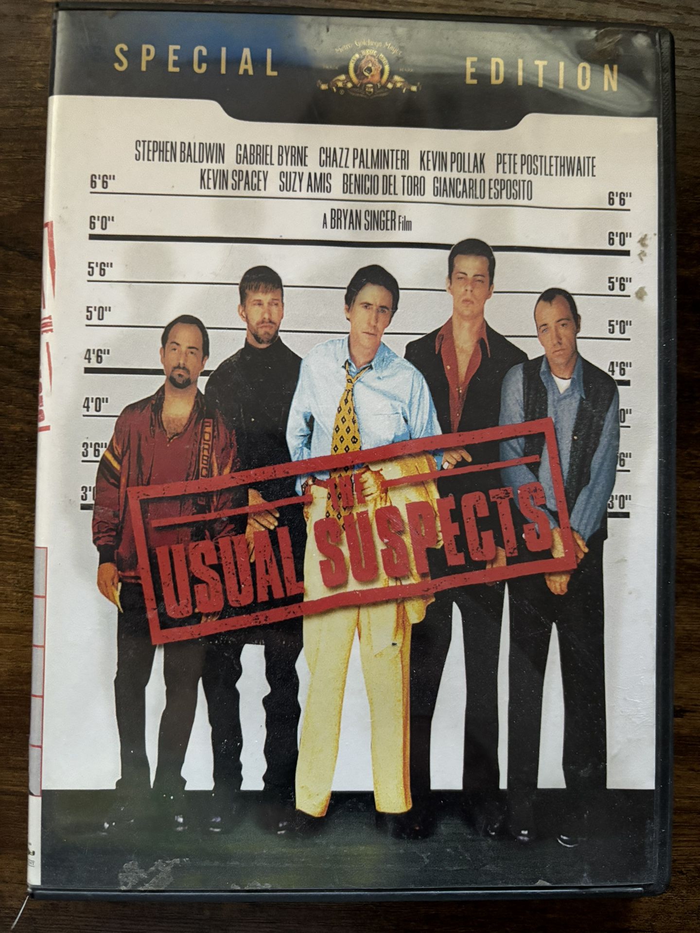 The Usual Suspects DVD