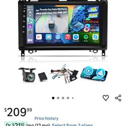 Qualcomm 8-Core Android Radio for Mercedes Benz Sprinter W906 W245 W169 W639 B200 Viano Vito, 4+64GB 9" IPS Screen Sprinter Radio - 3D Car Model UI, C