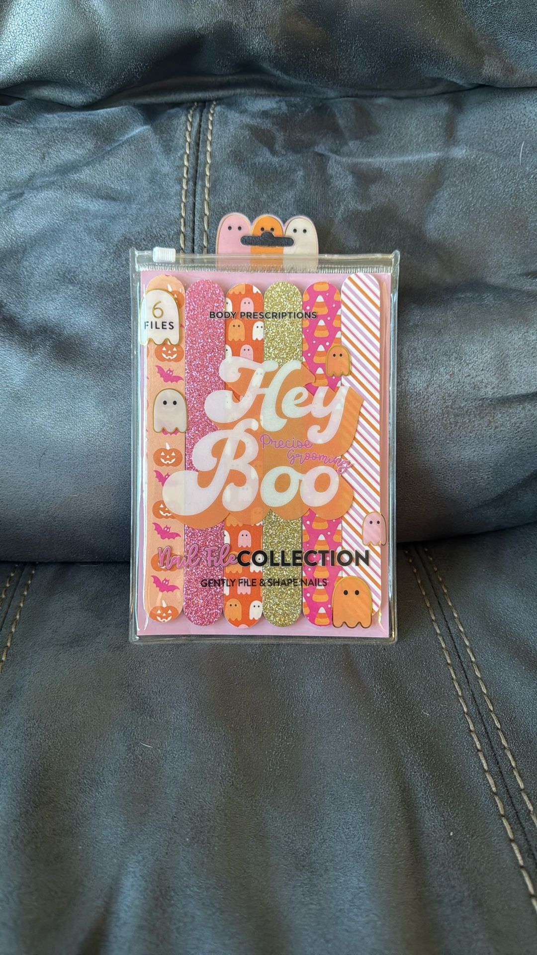 New In Package Body Prescriptions Hey Boo Nail File Collection Halloween Set Of 6