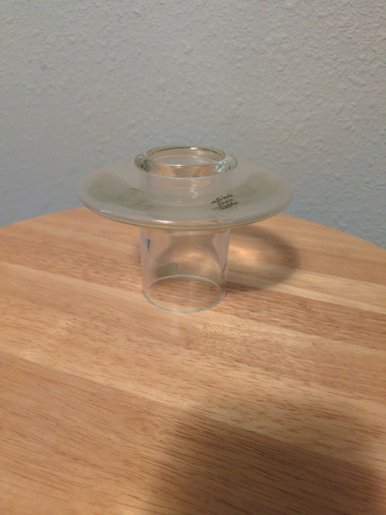 Glass Candle Holder