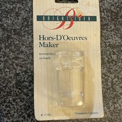 Vintage bright idea hors d’oeuvre maker