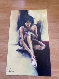 Painting Of A Woman By Igor Shulman