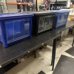 Front Loading Stackable Fulfillment Storage Bins.