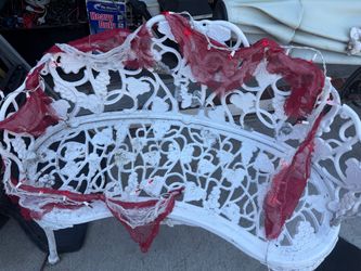 Red and White Bandage Halloween Lights