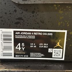 Air Jordan 4’s Black Cat 