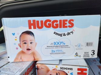 Huggies Diapers Size 3 (NEW)