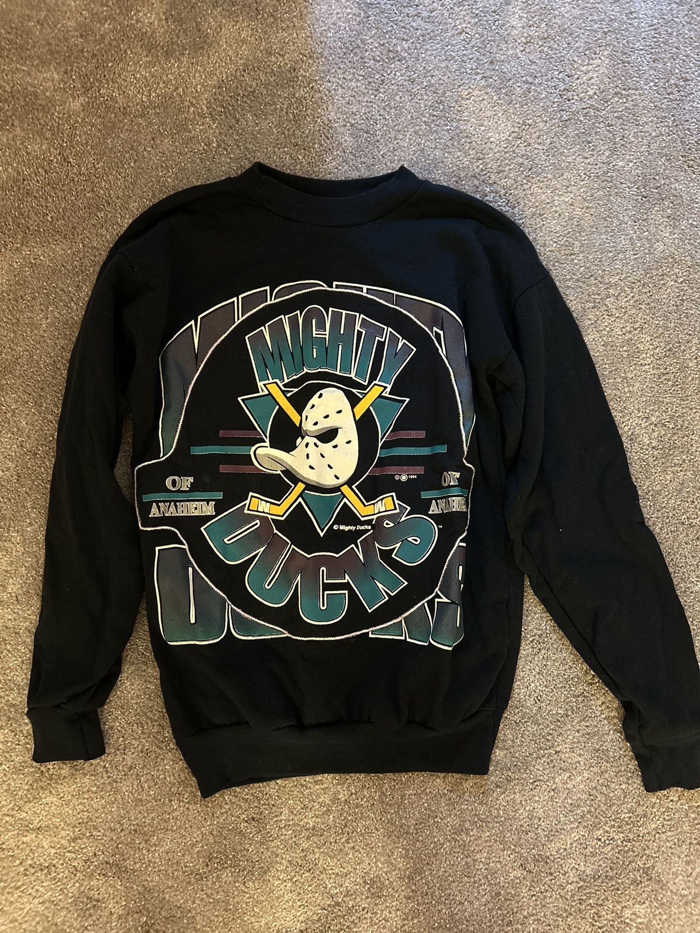 VINTAGE Mighty Ducks Youth Large (12/14) Sweatshirt