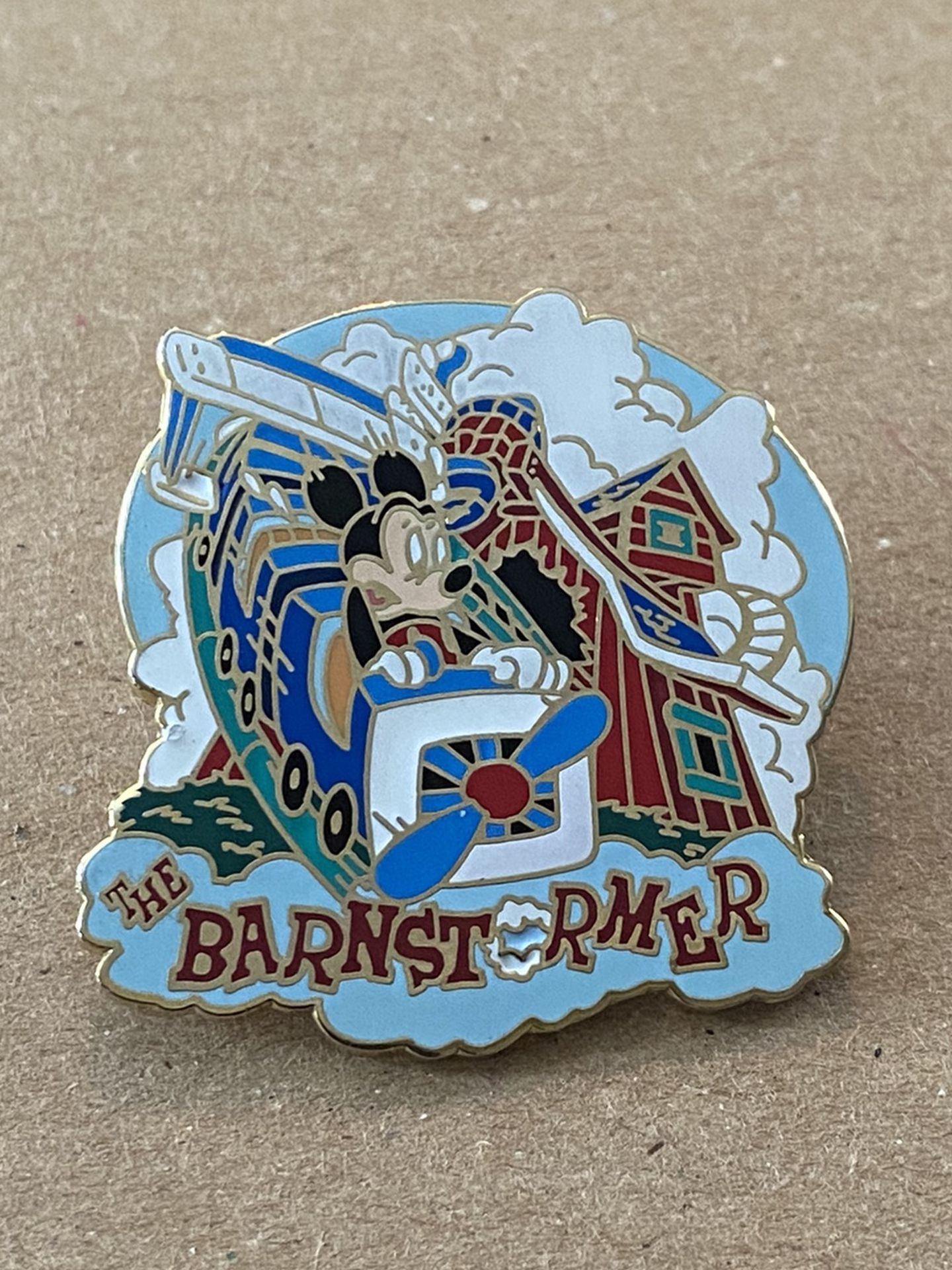 Disney Pin #5446 - Mickey Barnstormer