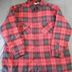 Men's Sz 3x Falls Creek Flannel Jacket (Insulated)