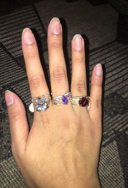 New rings size 9 each $10 or $25 for all it’s firm!