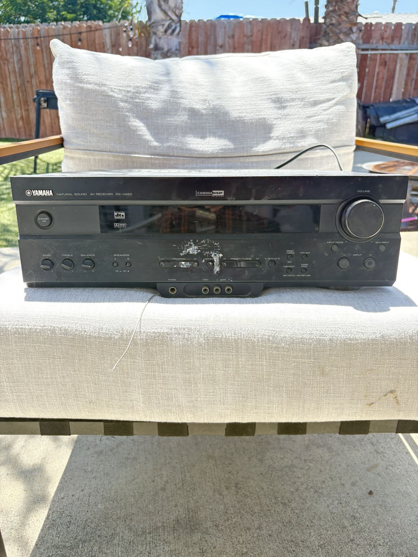 Yamaha RX‑V420 Vintage AV Receiver – Fully Working