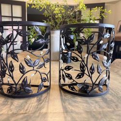 Wall Mount Candle Holders (pair)