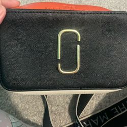 Orange, Black & White Marc Jacob’s Purse