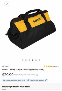 DEWALT Heavy-Duty Tool Bag