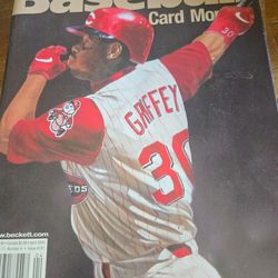 Ken Griffey JrBECKETT 1st Cover as a  Red