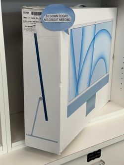💻 Stunning Display- Apple iMac 24 inch M1 Chip -  Take It Home for Just $5 Down! 💻