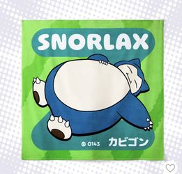 Snorlax Beach Towel 72” X 72”