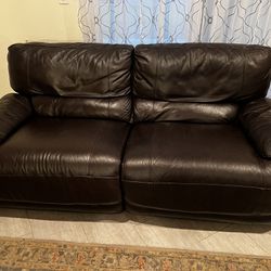 Leather Couch Electrical Reclining