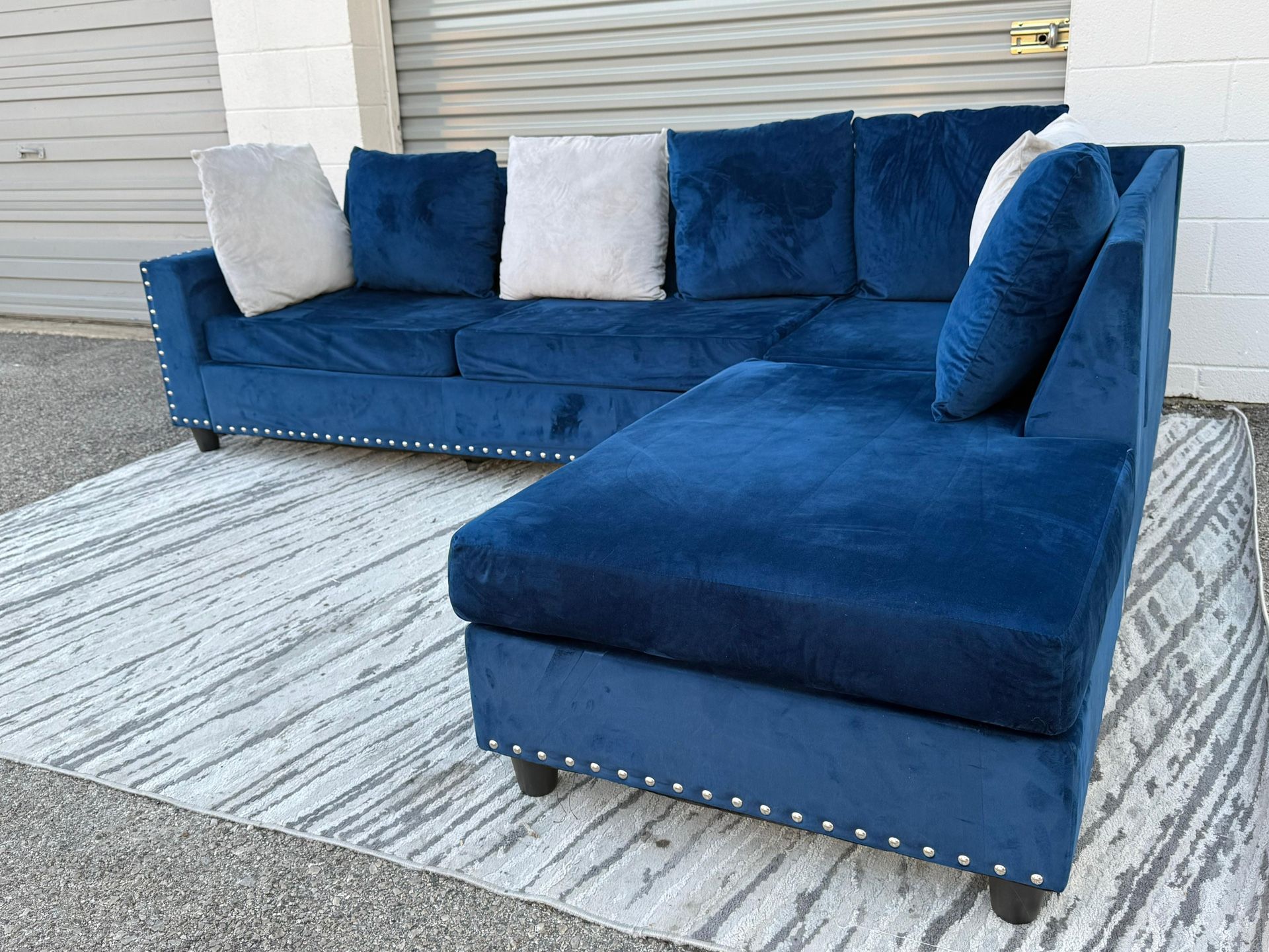 BEUTIFUL BLUE SECTIONAL ✳️FREE DELIVERY 