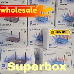 SUPERBOX S6 MAX - BRAND NEW  - AUTHORIZED DEALER  - 1 YEAR WARRANTY ‼ 