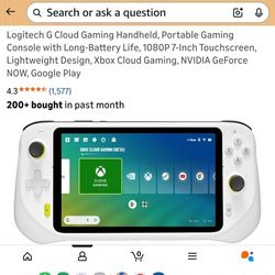 Logitech G Cloud Gaming Handheld, Portable Gaming Console 