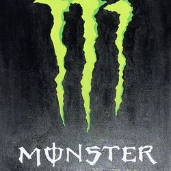 Monster Energy painting