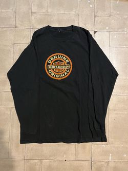 1997 Harley Davidson San Antonio black long sleeve graphic shirt size