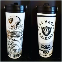 Raiders FOOTBALL Tumblers