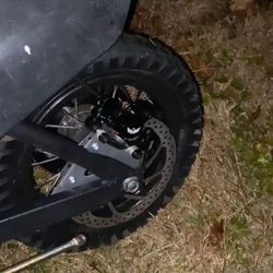 razor mx350 frame with disc brake conversion