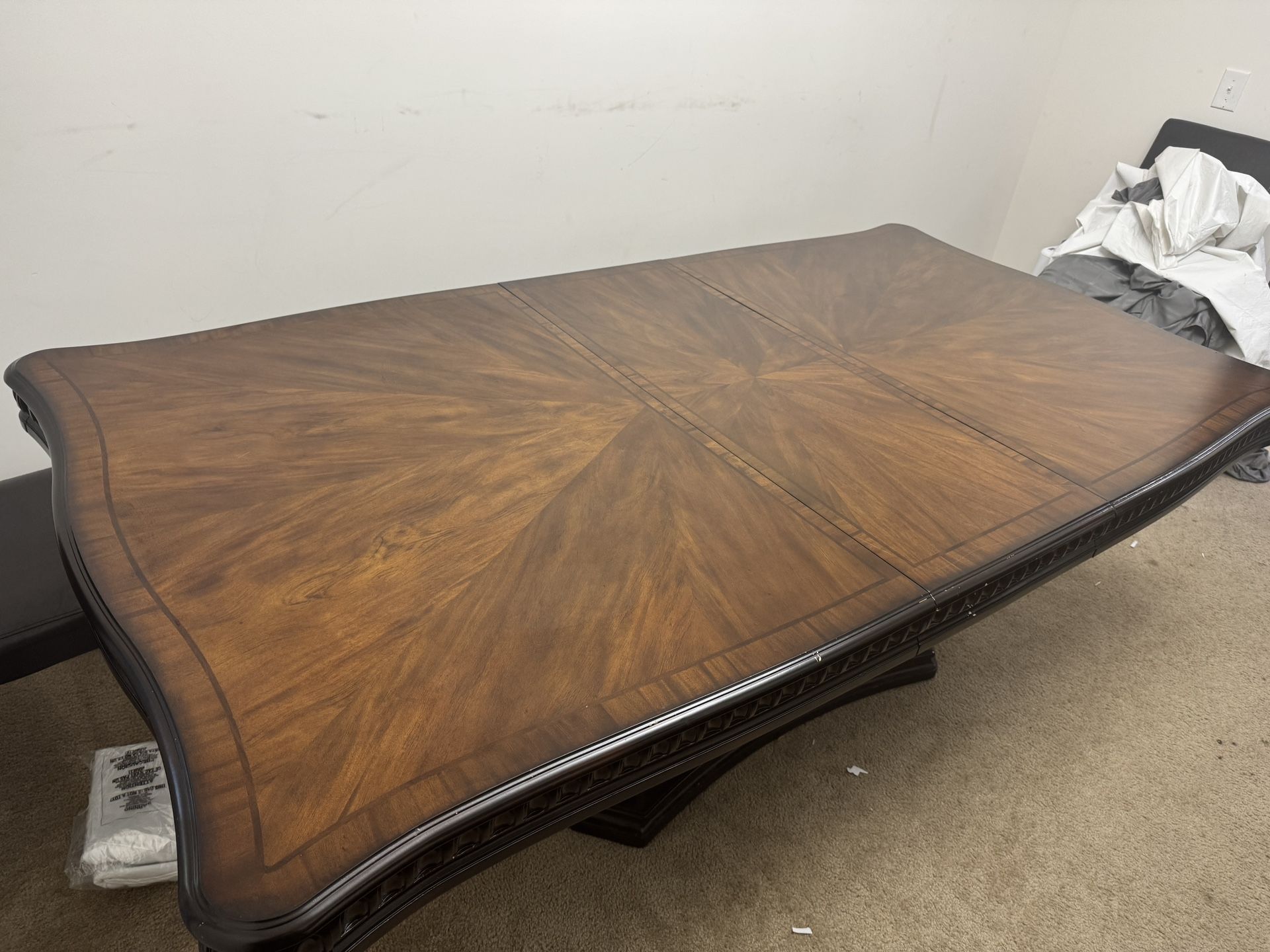 Long Wooden Dining Room Table