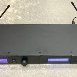 Shure SLXD4D J52 Dual Channel Digital Wireless Receiver Microphone Mic System 558-616MHz Professional Audio Sound Vocal Music Speak Live Performance