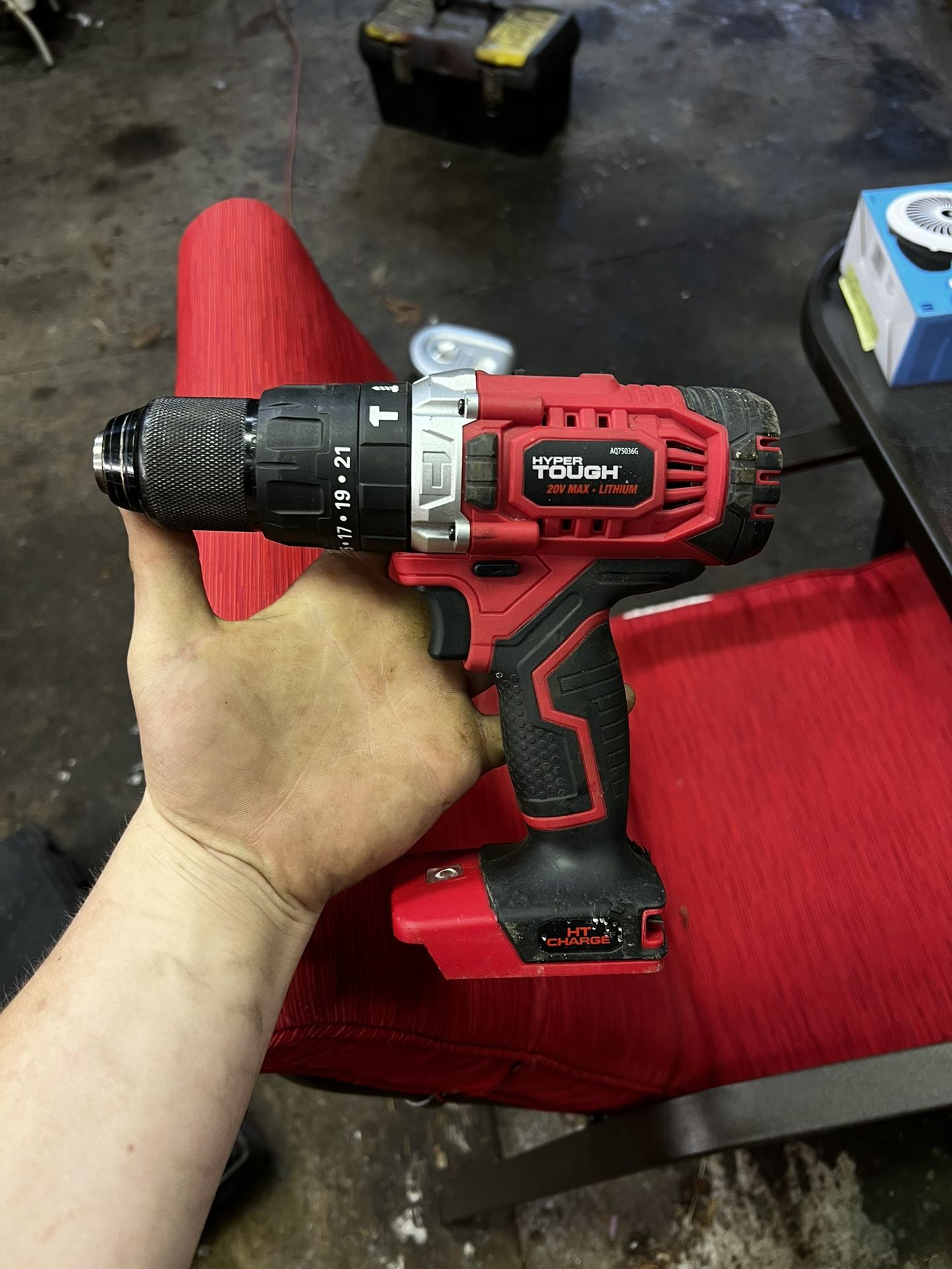 Hyper Tough Drill With Charger No Battery