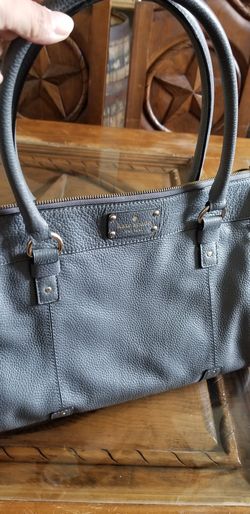 Kate Spade gray large purse
