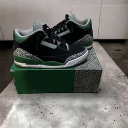 Air Jordan 3 Retro Pine Green Men’s size 9