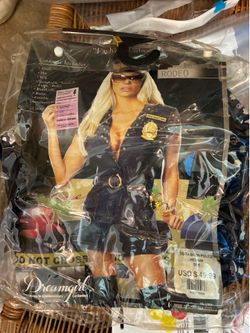 Cop dream girl costume medium