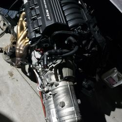 392 Scatpack Engine And 8 Speed Auto Transmission 