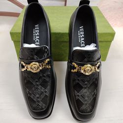 Versace Men’s Leather Shoes New 