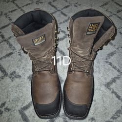 ARIAT 8"MOC COMPOSITE STEEL TOE WATERPROOF LACE UP BOOTS 