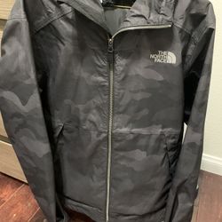 North face Camo Windbreaker Jacket