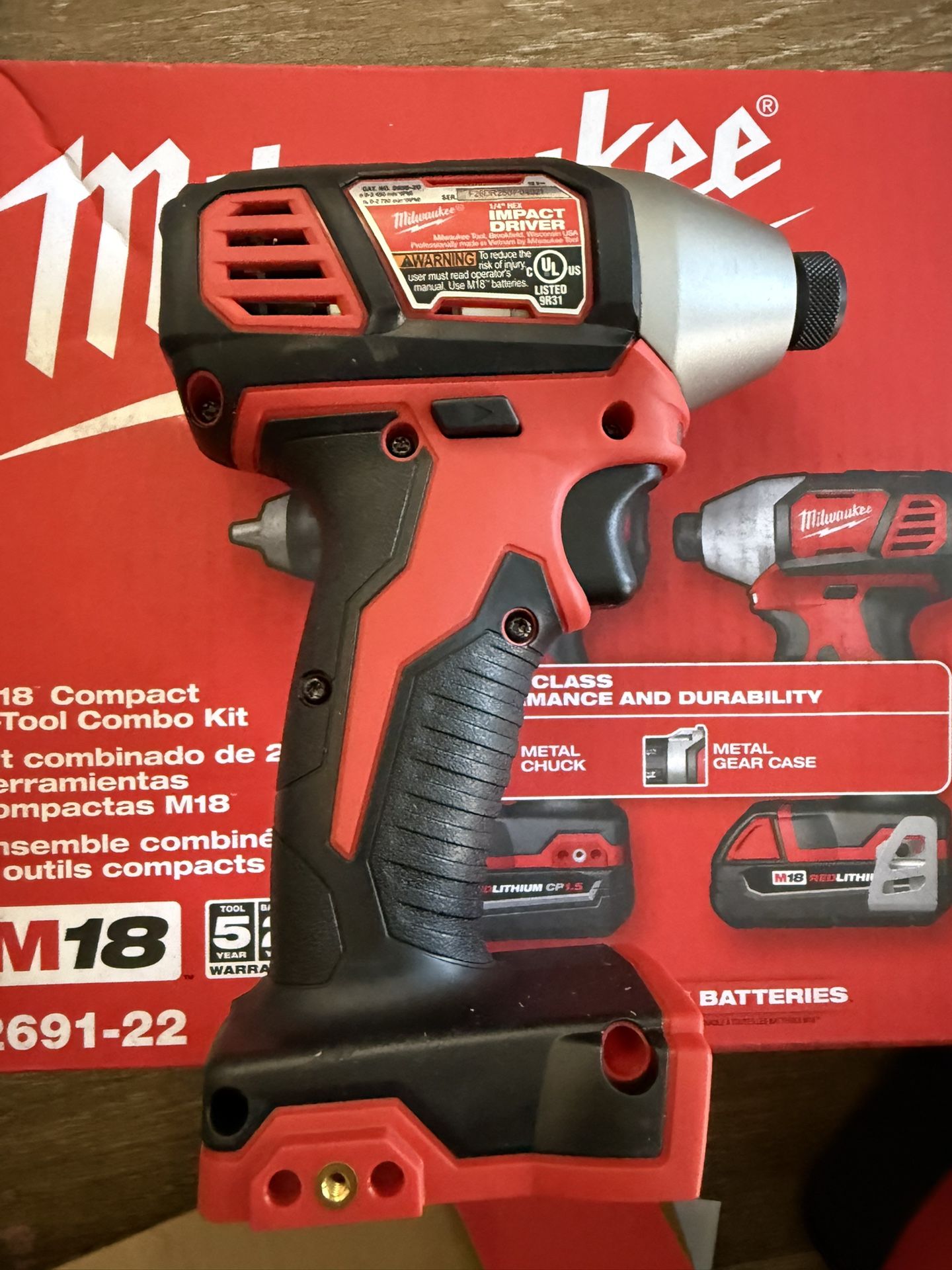 Milwaukee 1/4 Hex Impact Driver