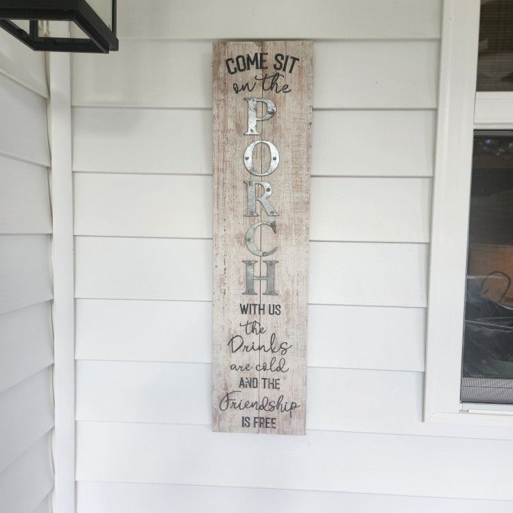 Porch Sign