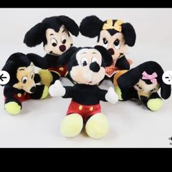 Disney Mickey & Minnie Plush Toys / 5pc